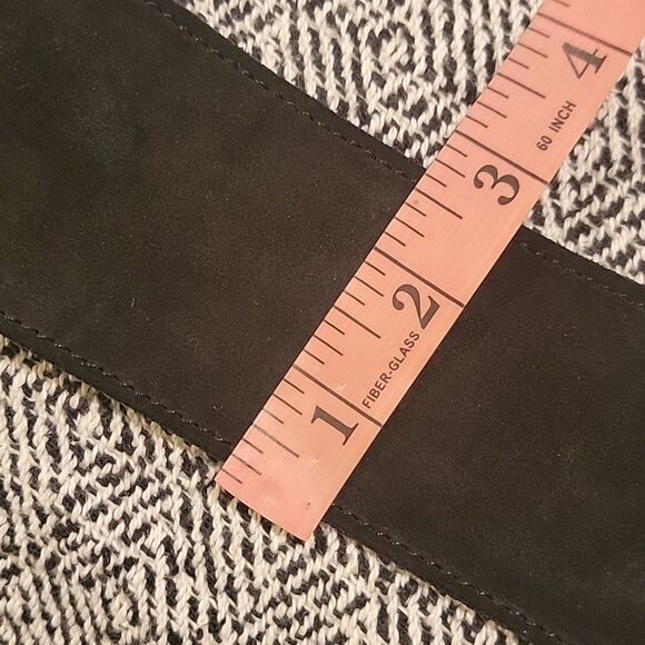 Elegant Black Women's Belt One Size - Picture 4 of 5
